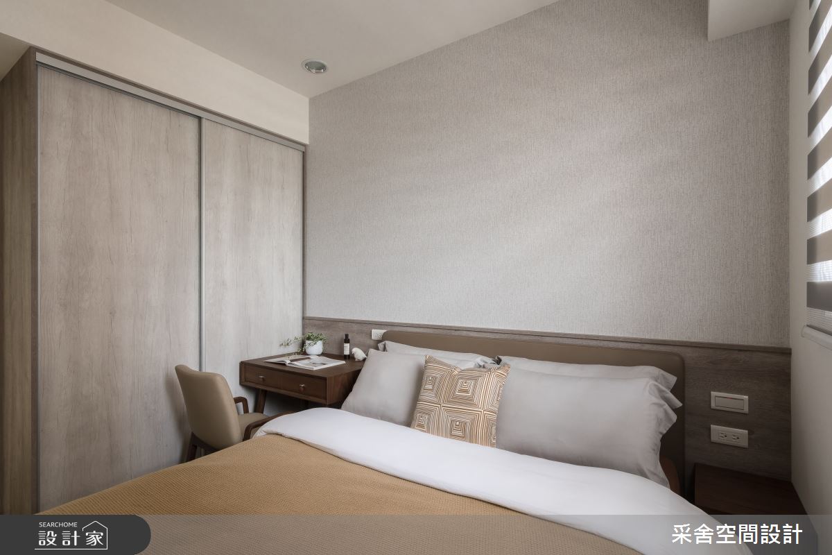 60坪預售屋＿現代風臥室案例圖片＿采舍空間設計＿采舍_29之34