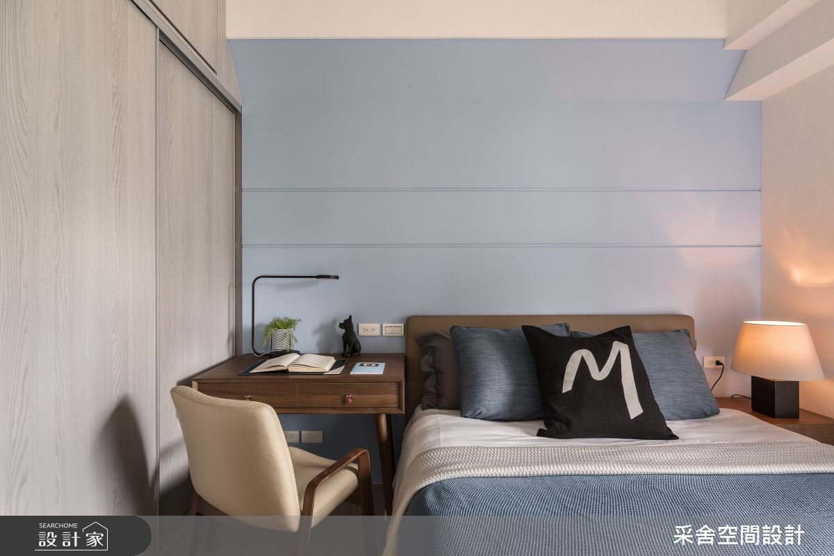 60坪預售屋＿現代風臥室案例圖片＿采舍空間設計＿采舍_29之32