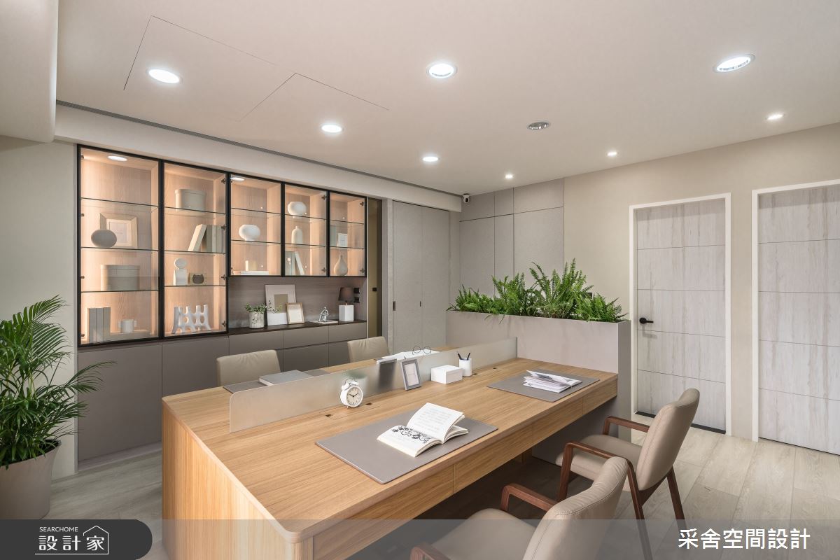 60坪預售屋＿現代風書房工作區案例圖片＿采舍空間設計＿采舍_29之25