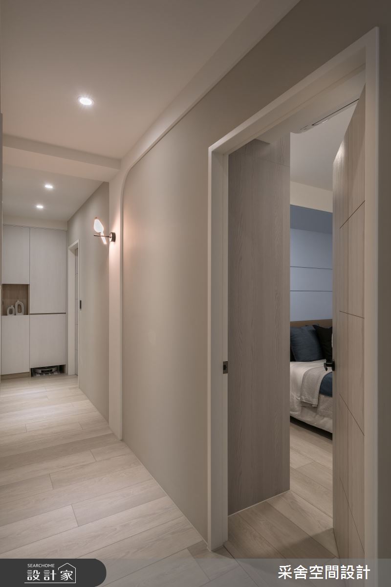 60坪預售屋＿現代風走廊案例圖片＿采舍空間設計＿采舍_29之31