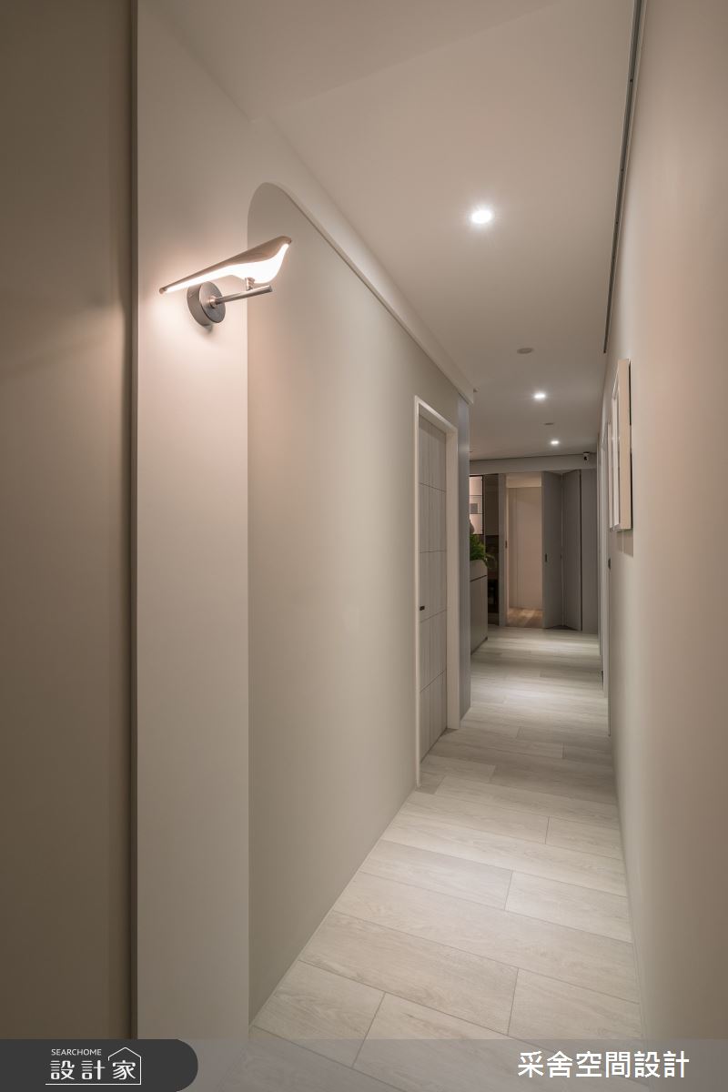 60坪預售屋＿現代風走廊案例圖片＿采舍空間設計＿采舍_29之30