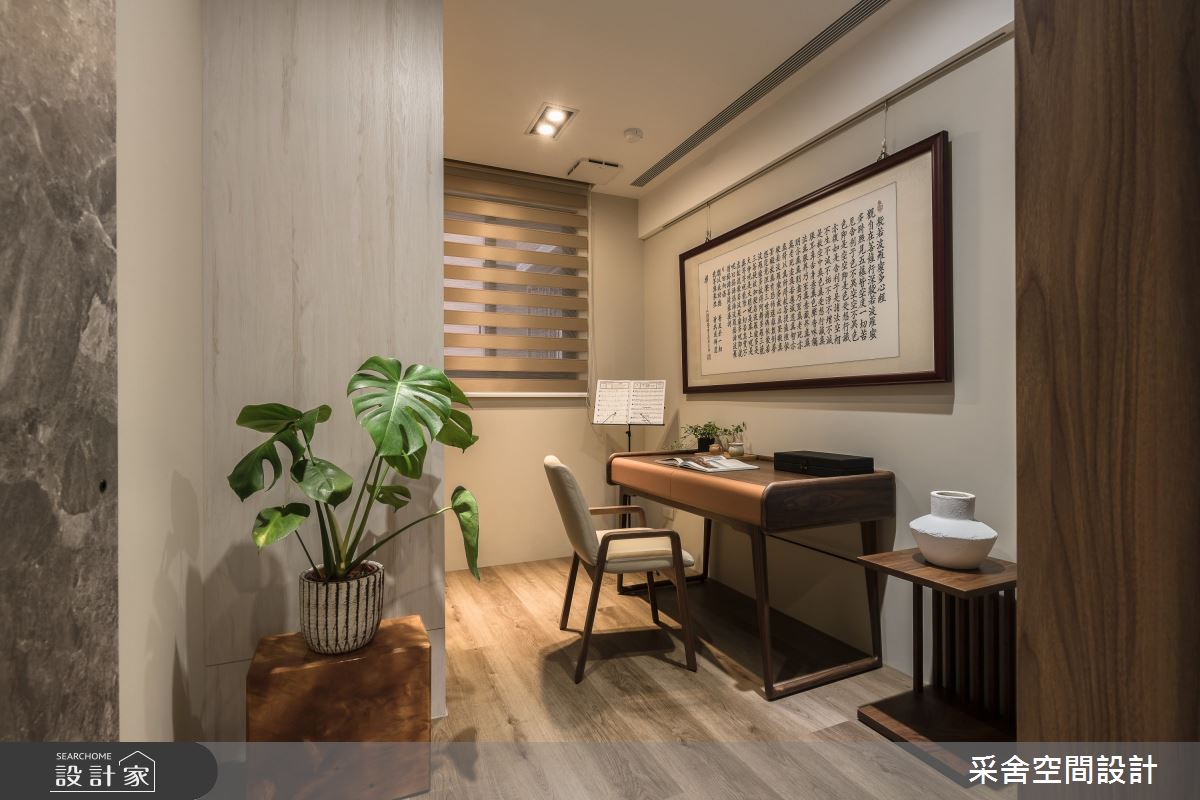 60坪預售屋＿現代風書房工作區案例圖片＿采舍空間設計＿采舍_29之7