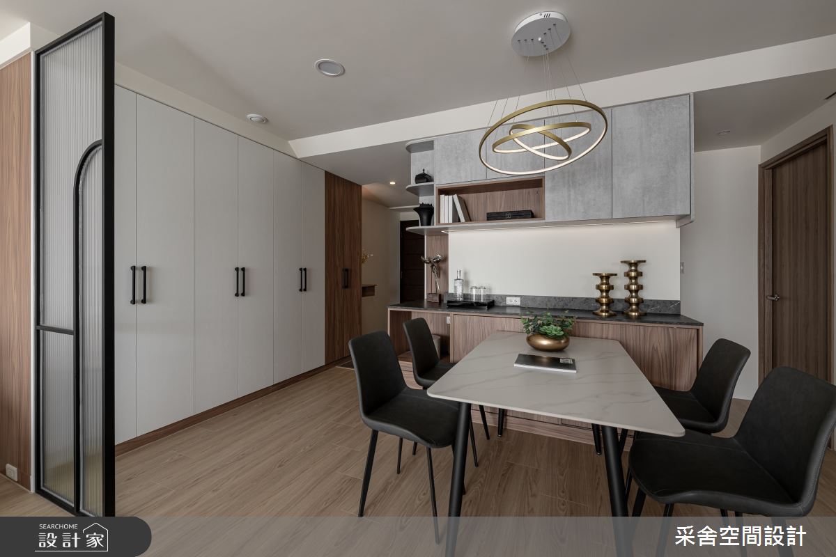 31坪新成屋(5年以下)＿現代風餐廳案例圖片＿采舍空間設計＿采舍_30之9