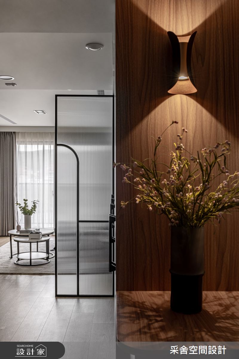 31坪新成屋(5年以下)＿現代風玄關案例圖片＿采舍空間設計＿采舍_30之10