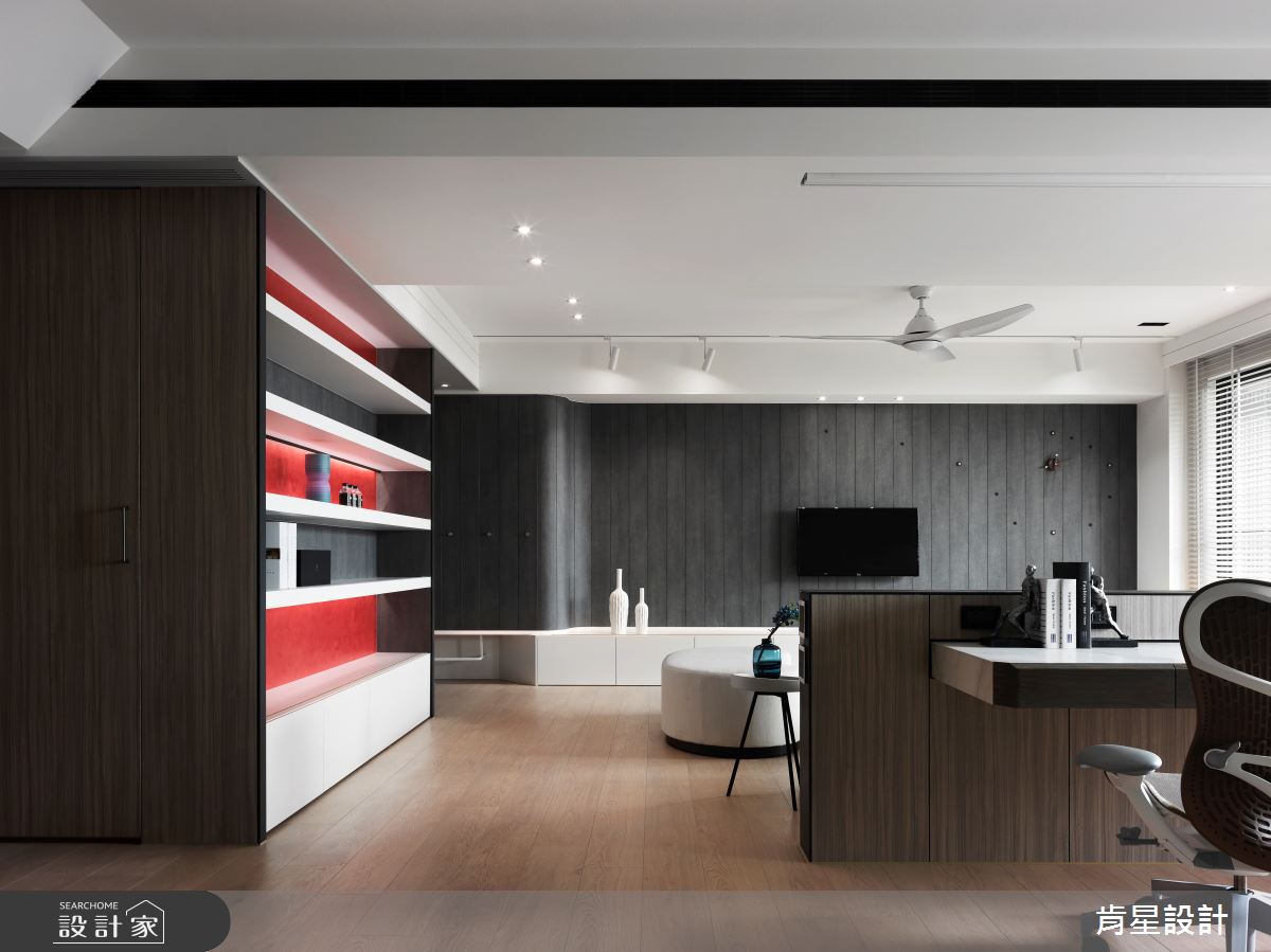 52坪新成屋(5年以下)＿現代風客廳案例圖片＿肯星設計＿肯星_01之9