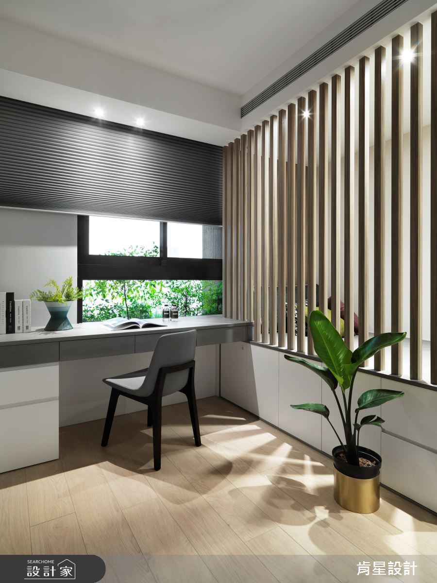 52坪新成屋(5年以下)＿現代風書房案例圖片＿肯星設計＿肯星_01之24