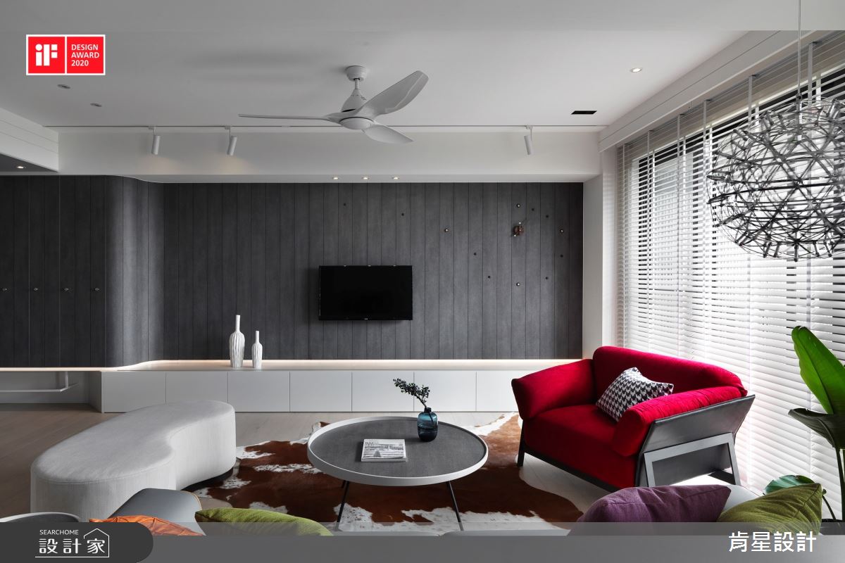52坪新成屋(5年以下)＿現代風客廳案例圖片＿肯星設計＿肯星_01之6