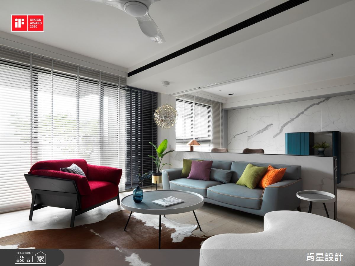 52坪新成屋(5年以下)＿現代風客廳案例圖片＿肯星設計＿肯星_01之2