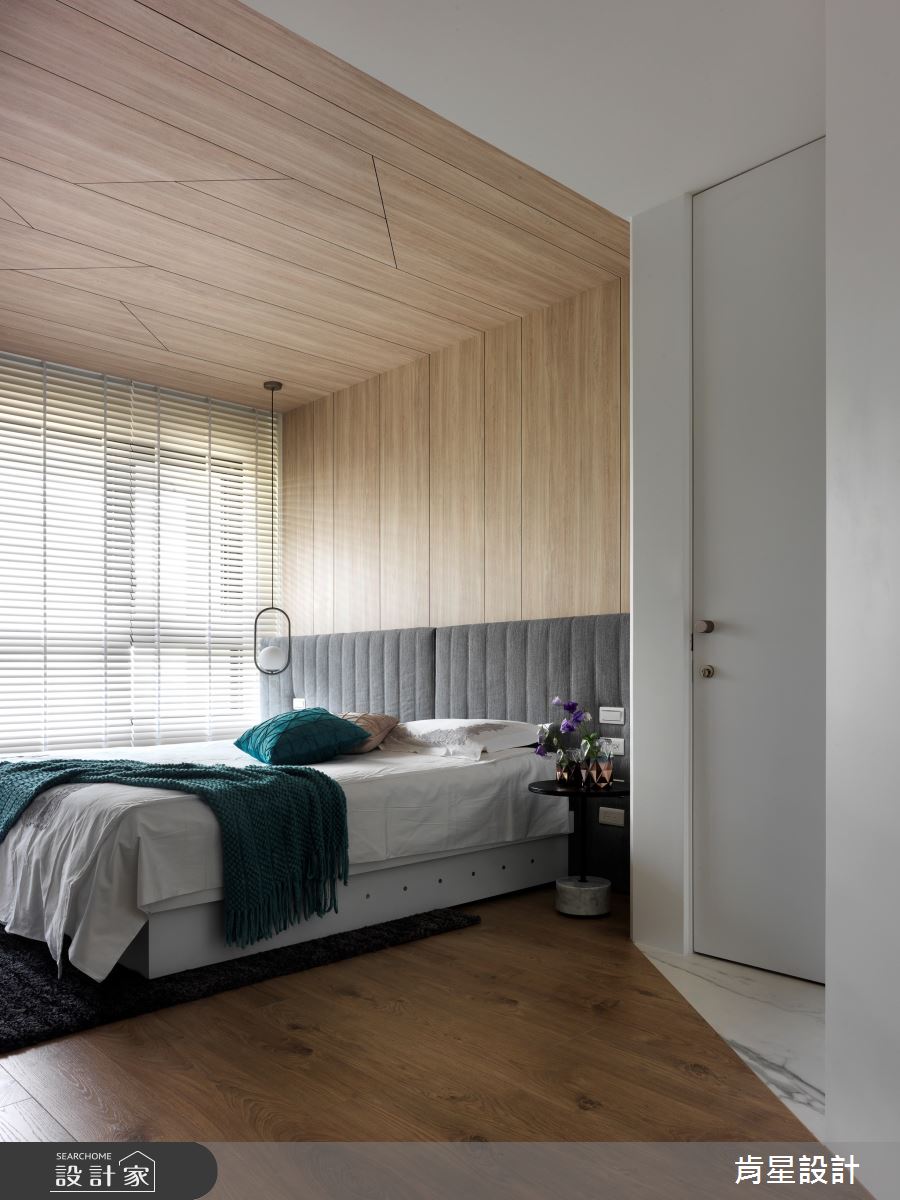 21坪新成屋(5年以下)＿簡約風臥室案例圖片＿肯星設計＿肯星_03之18