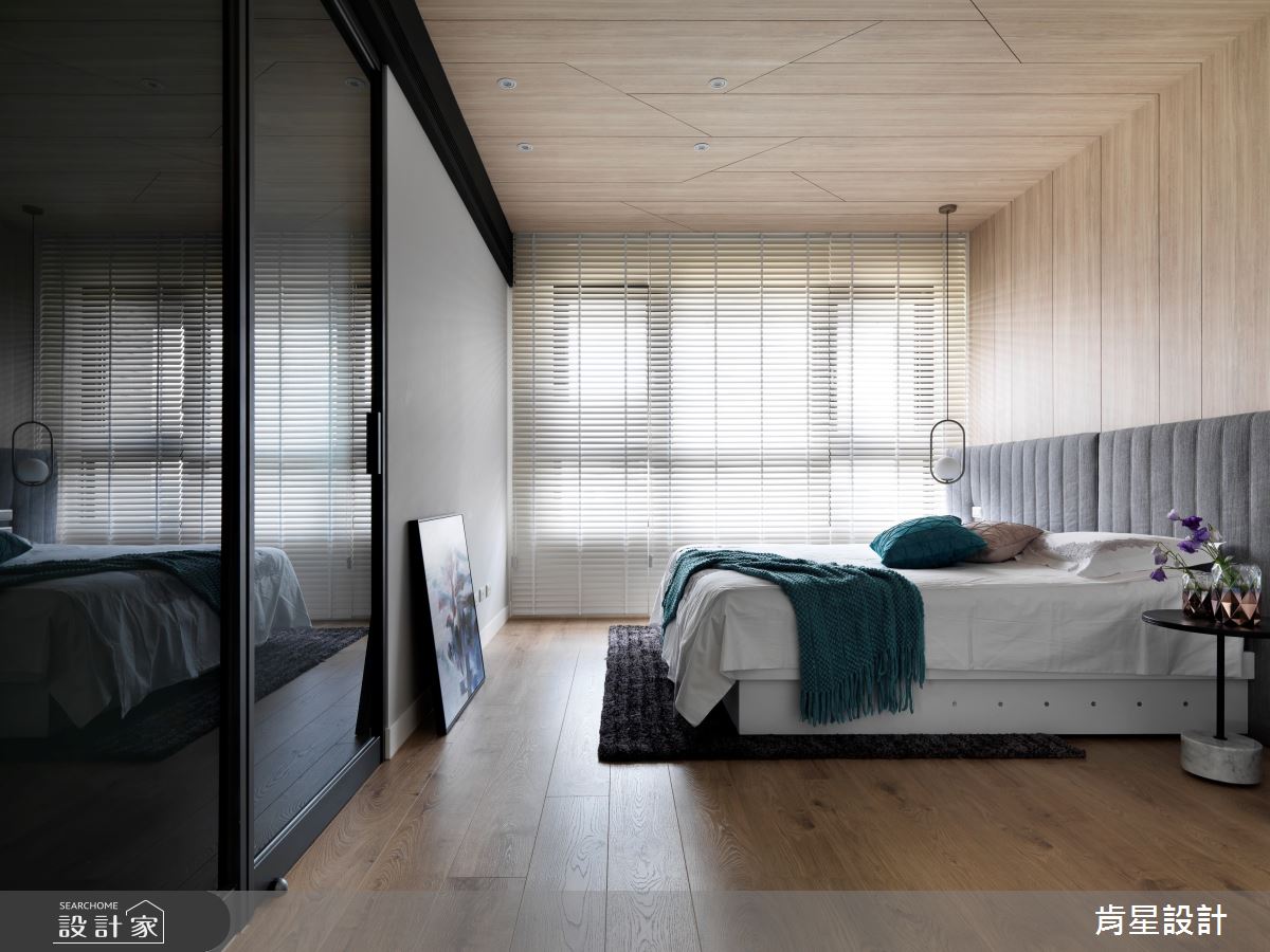 21坪新成屋(5年以下)＿簡約風臥室案例圖片＿肯星設計＿肯星_03之19