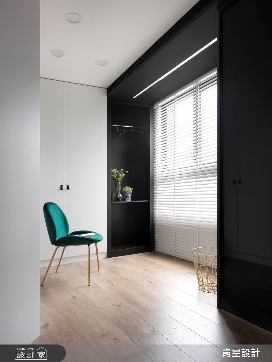 21坪新成屋(5年以下)＿簡約風臥室案例圖片＿肯星設計＿肯星_03之24