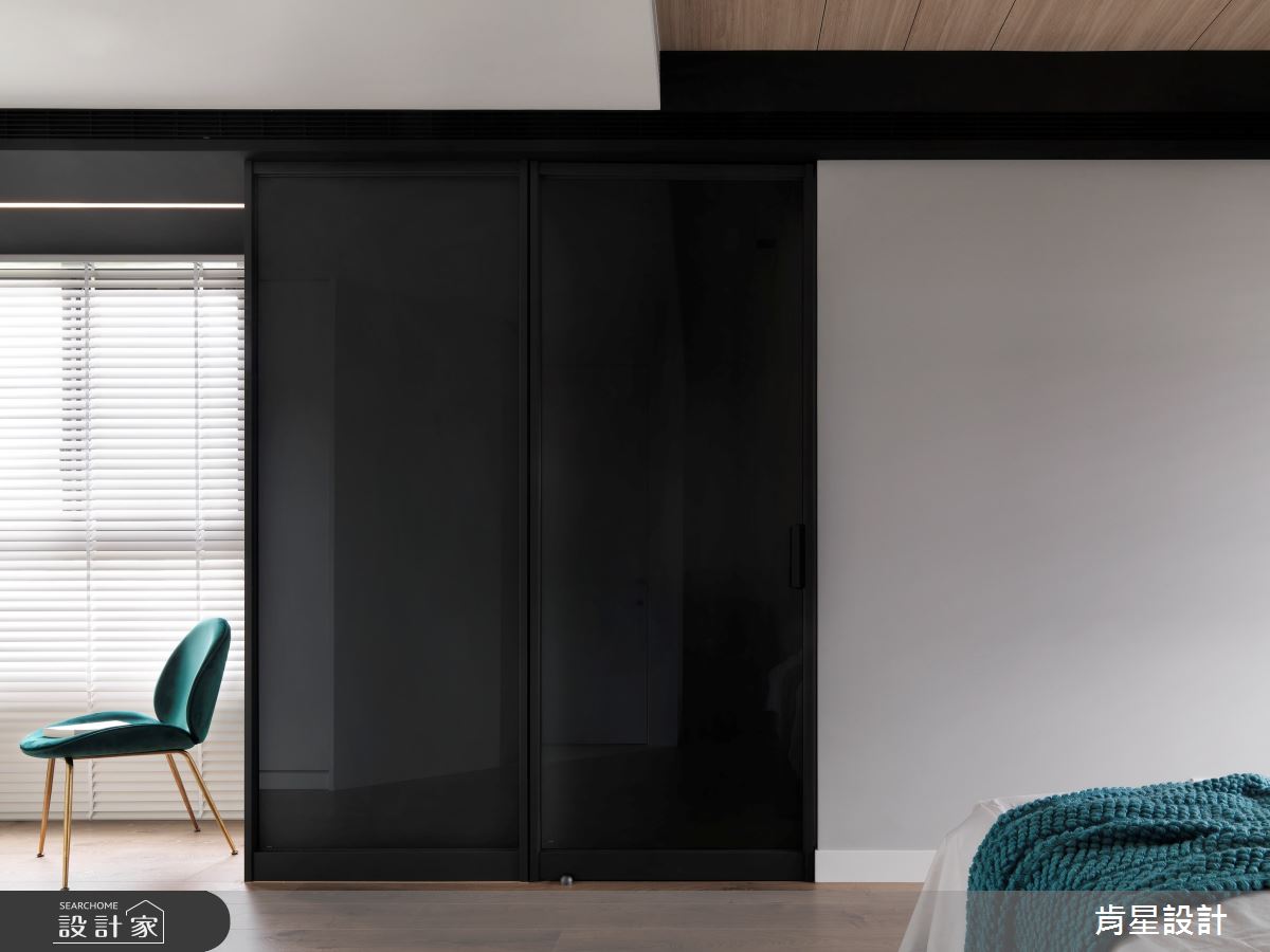 21坪新成屋(5年以下)＿簡約風臥室案例圖片＿肯星設計＿肯星_03之21