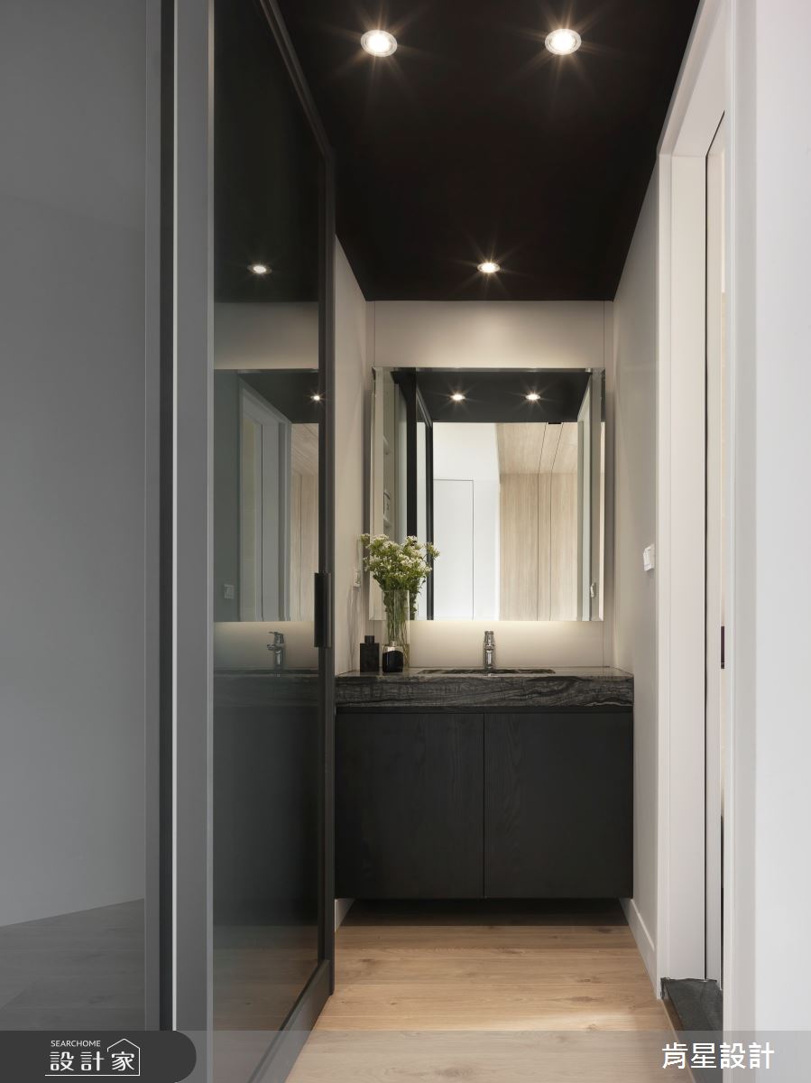 21坪新成屋(5年以下)＿簡約風浴室案例圖片＿肯星設計＿肯星_03之25