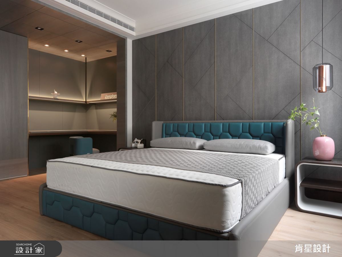 75坪新成屋(5年以下)＿美式風臥室案例圖片＿肯星設計＿肯星_04之25