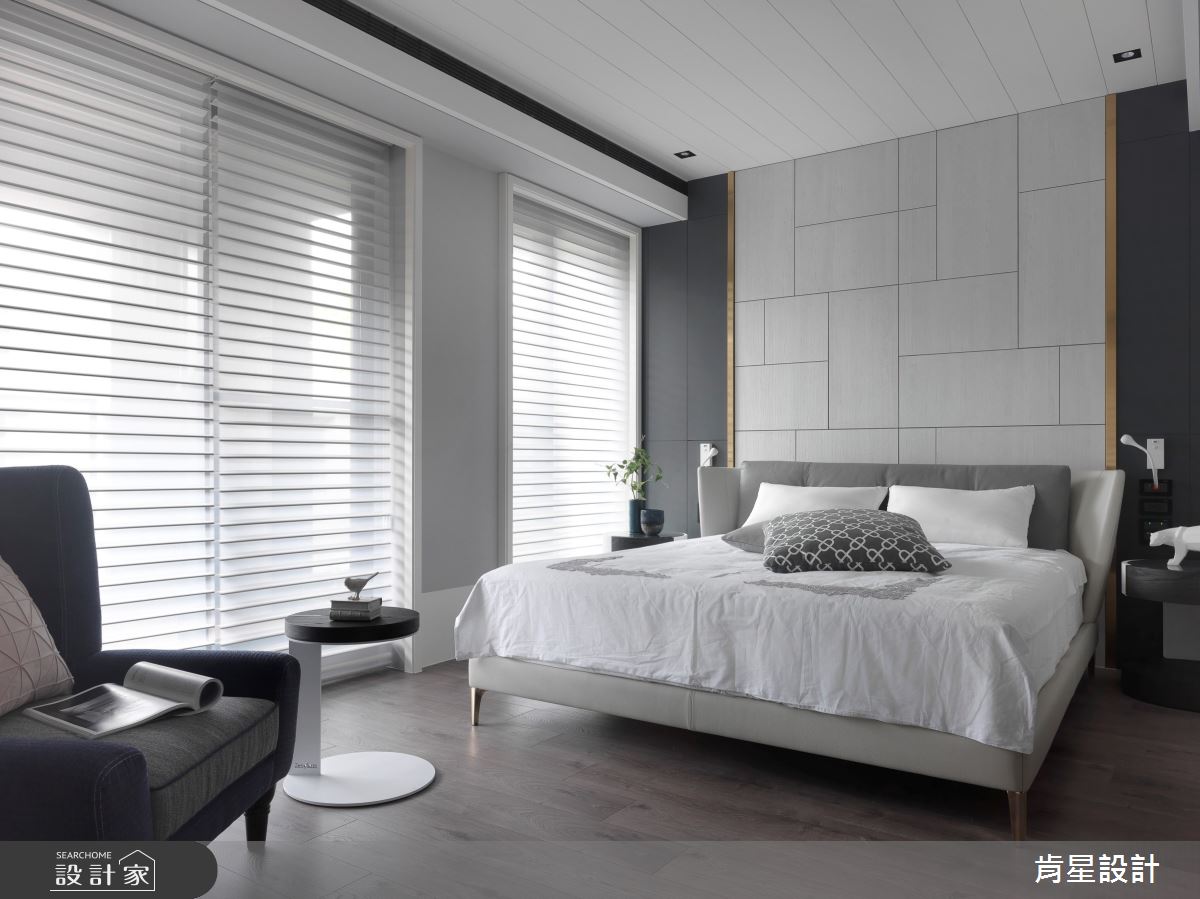 75坪新成屋(5年以下)＿美式風臥室案例圖片＿肯星設計＿肯星_04之36