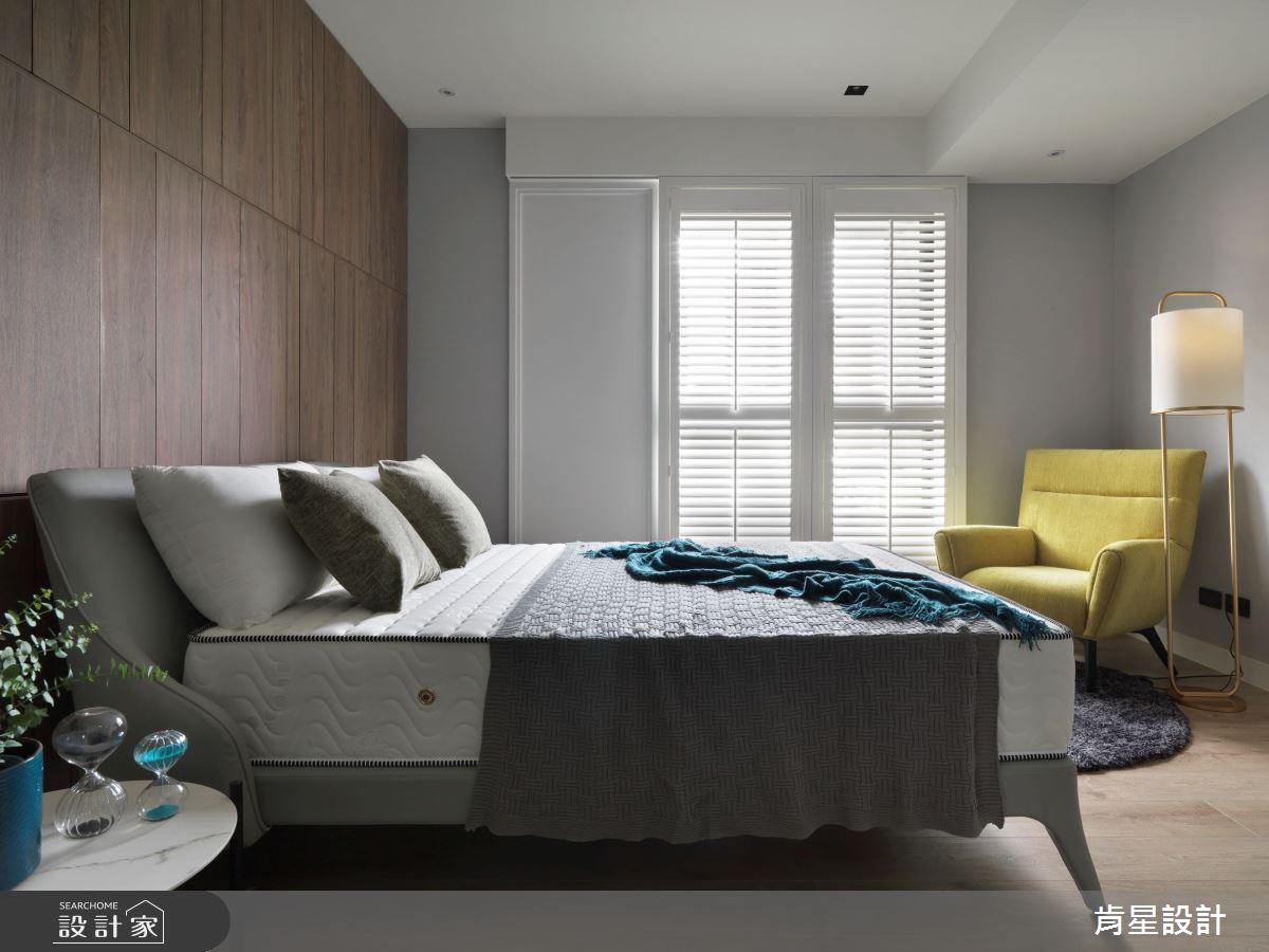 45坪新成屋(5年以下)＿現代風臥室案例圖片＿肯星設計＿肯星_05之17