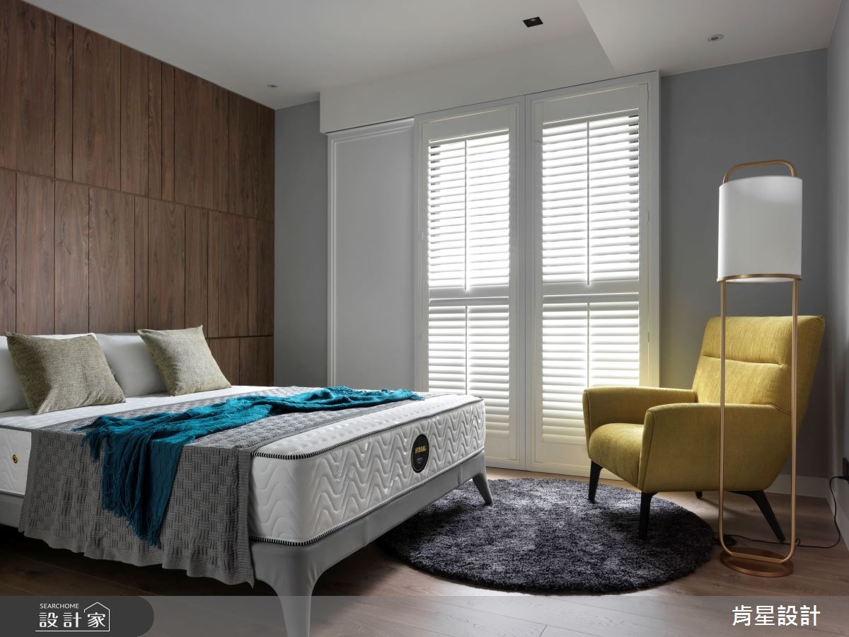 45坪新成屋(5年以下)＿現代風臥室案例圖片＿肯星設計＿肯星_05之18