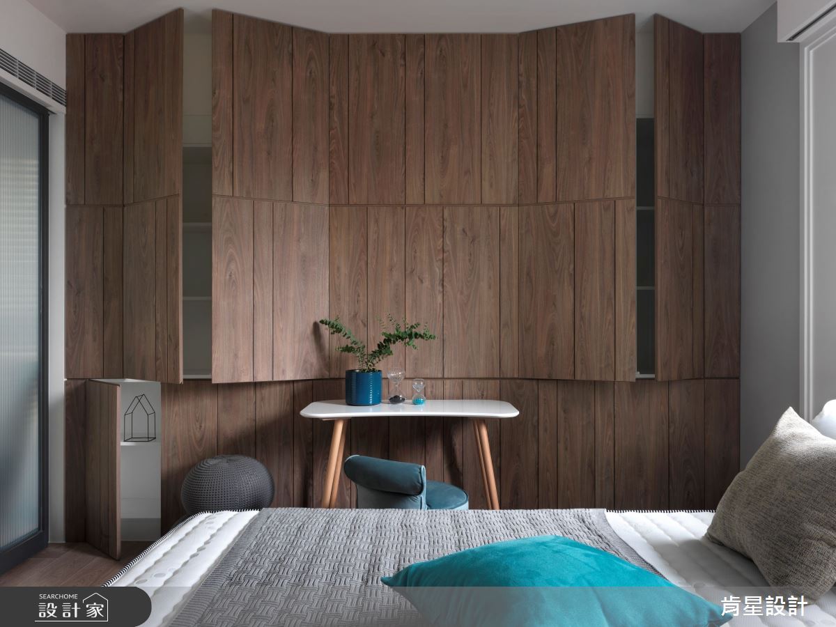 45坪新成屋(5年以下)＿現代風臥室案例圖片＿肯星設計＿肯星_05之23
