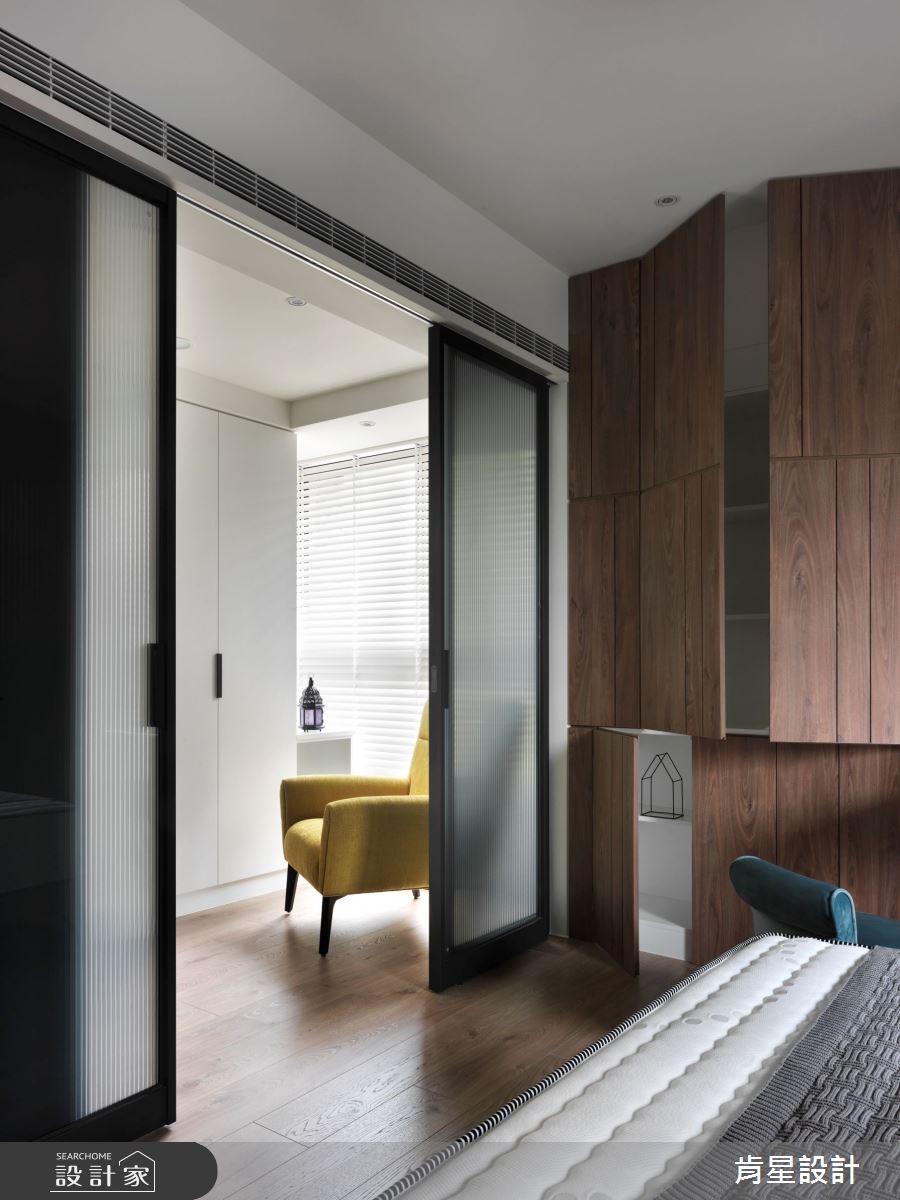 45坪新成屋(5年以下)＿現代風臥室案例圖片＿肯星設計＿肯星_05之24