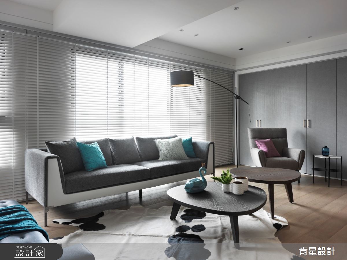 45坪新成屋(5年以下)＿現代風客廳案例圖片＿肯星設計＿肯星_05之4
