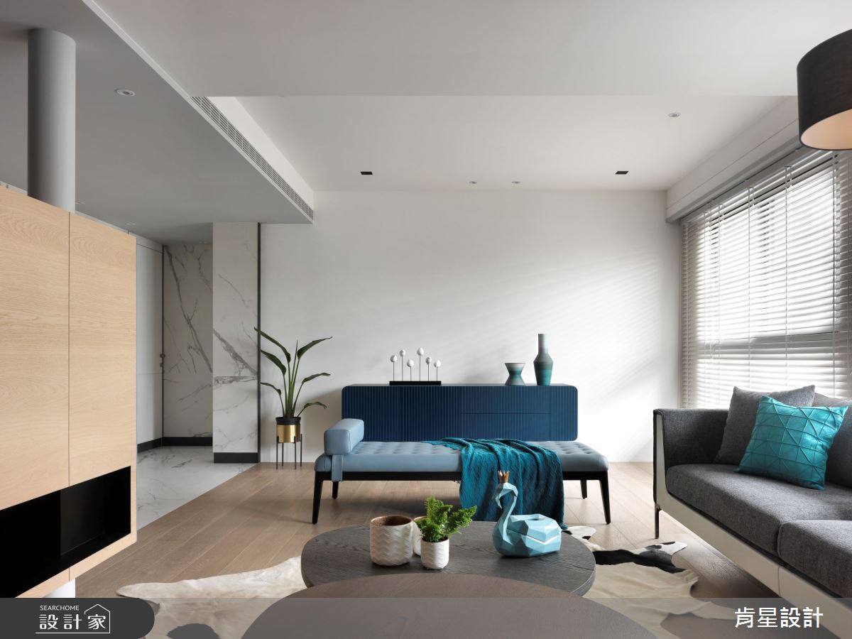45坪新成屋(5年以下)＿現代風客廳案例圖片＿肯星設計＿肯星_05之6