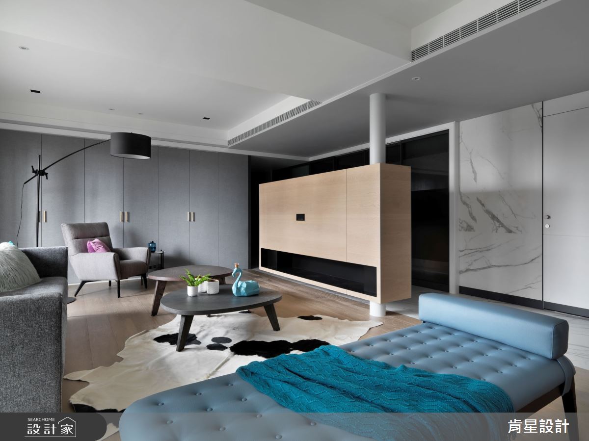 45坪新成屋(5年以下)＿現代風客廳案例圖片＿肯星設計＿肯星_05之10