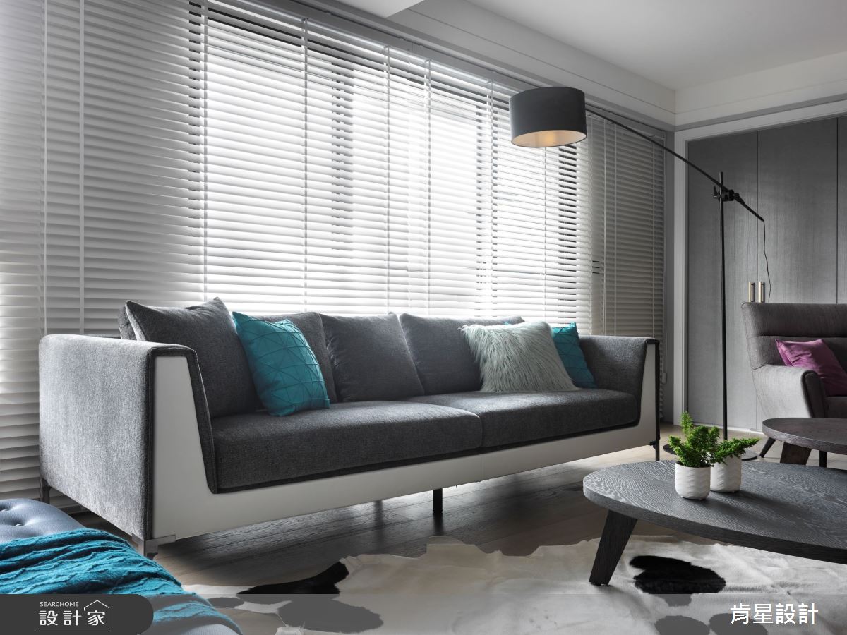 45坪新成屋(5年以下)＿現代風客廳案例圖片＿肯星設計＿肯星_05之5
