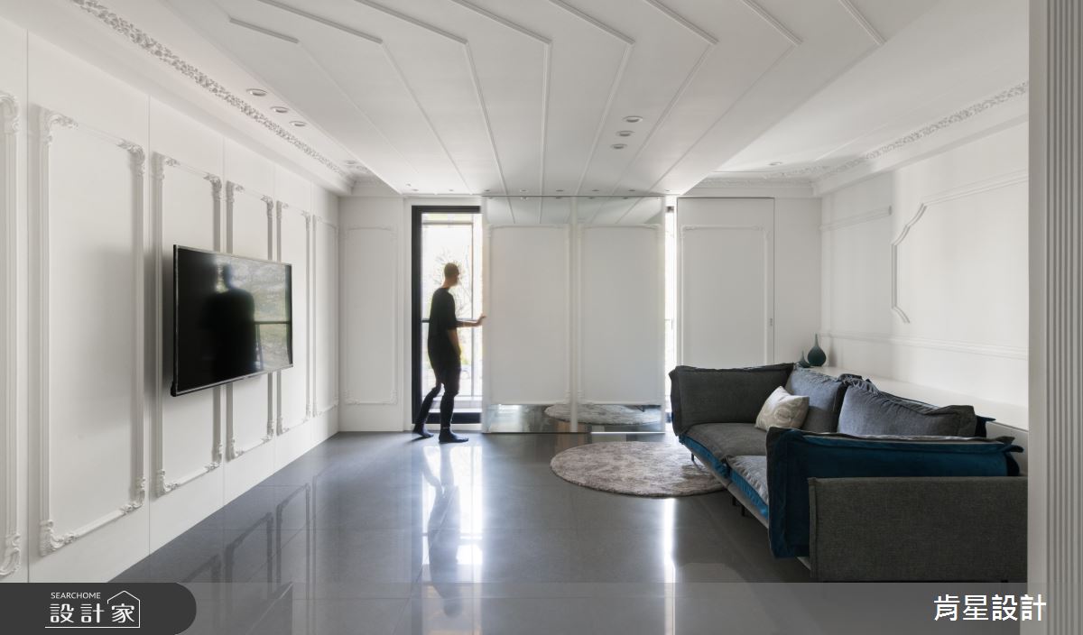 75坪新成屋(5年以下)＿新古典客廳案例圖片＿肯星設計＿肯星_08之7