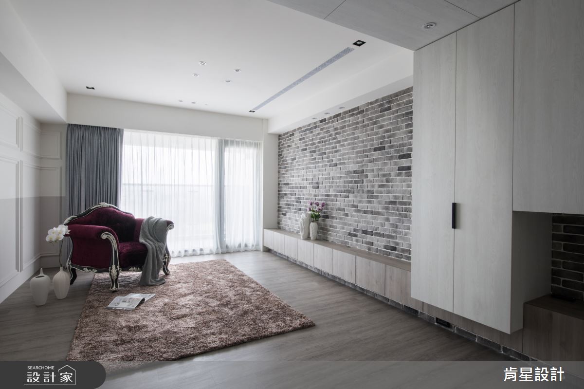 29坪新成屋(5年以下)＿鄉村風客廳案例圖片＿肯星設計＿肯星_09之6701