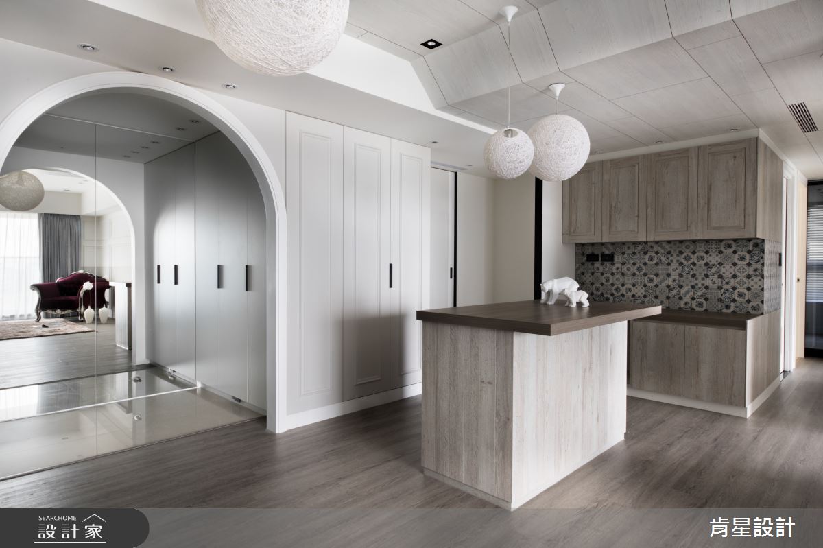 29坪新成屋(5年以下)＿鄉村風中島案例圖片＿肯星設計＿肯星_09之7