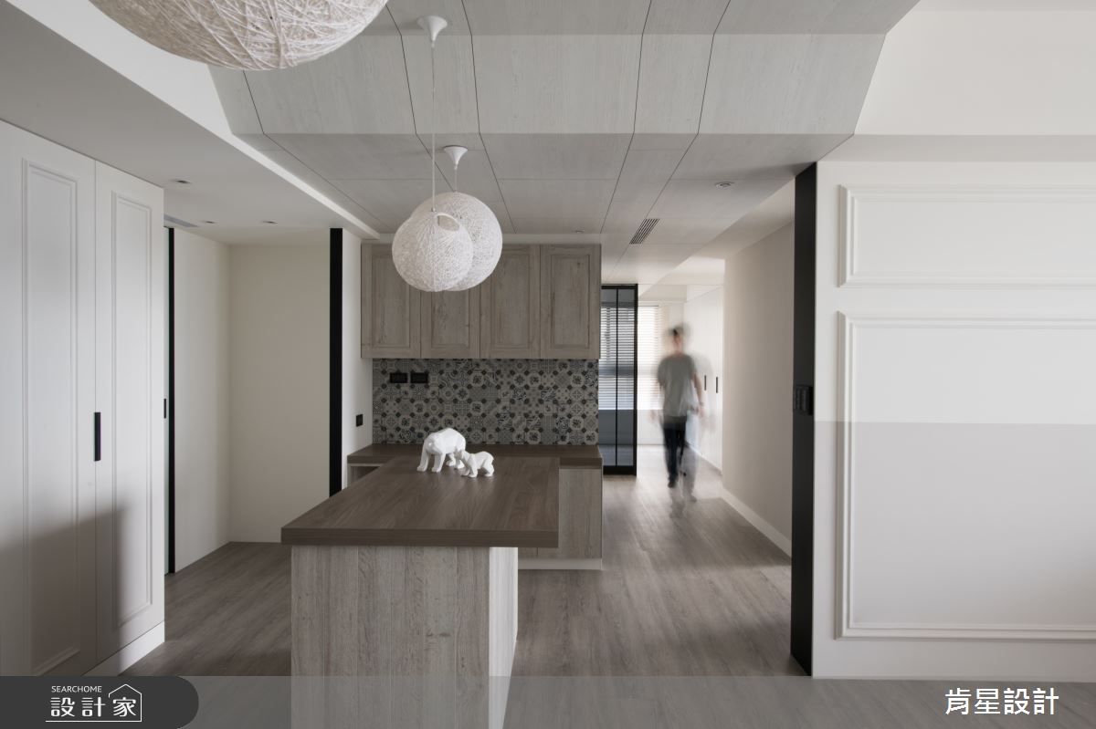 29坪新成屋(5年以下)＿鄉村風中島案例圖片＿肯星設計＿肯星_09之8