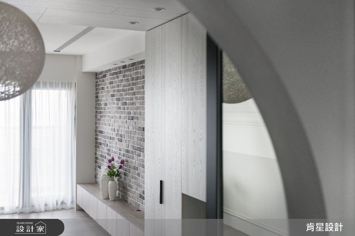 29坪新成屋(5年以下)＿鄉村風客廳案例圖片＿肯星設計＿肯星_09之10