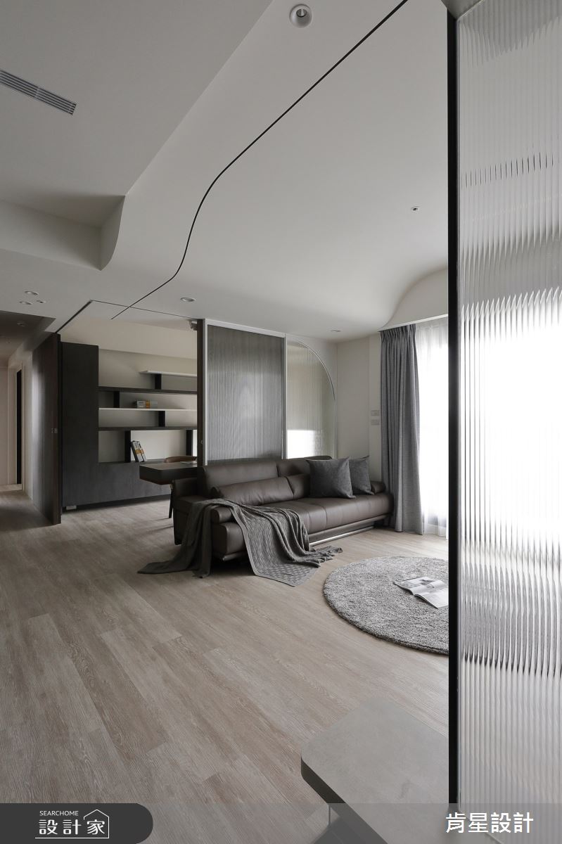28坪新成屋(5年以下)＿現代風客廳案例圖片＿肯星設計＿肯星_11浪漫曲調Romantic tune之3