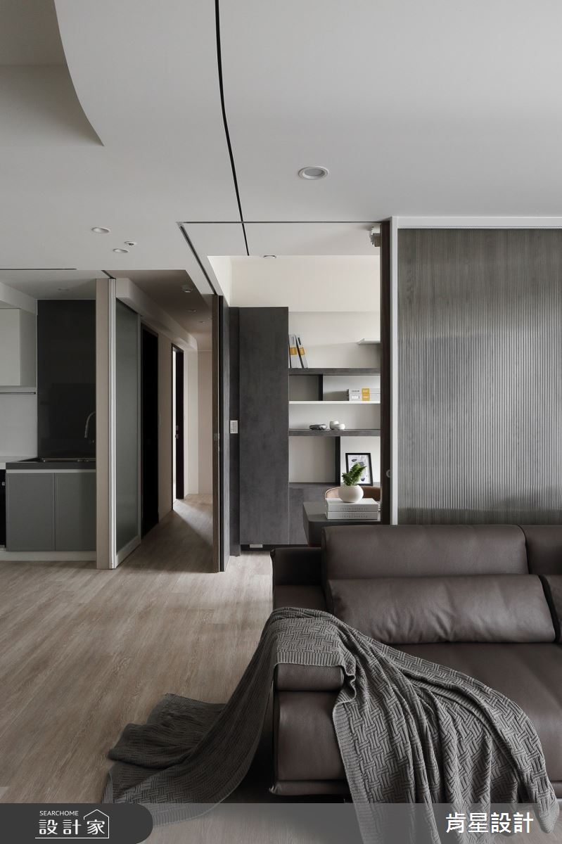 28坪新成屋(5年以下)＿現代風客廳走廊案例圖片＿肯星設計＿肯星_11浪漫曲調Romantic tune之11