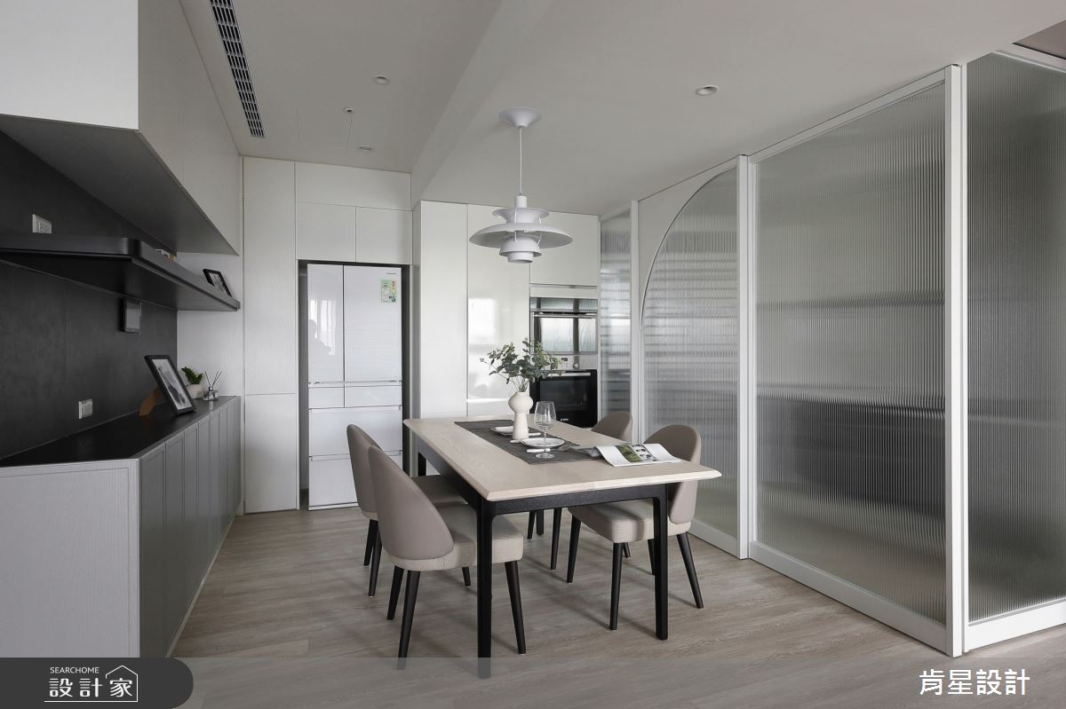 28坪新成屋(5年以下)＿現代風餐廳案例圖片＿肯星設計＿肯星_11浪漫曲調Romantic tune之12