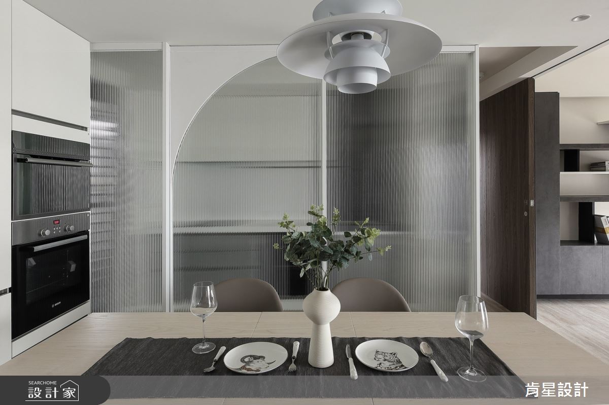 28坪新成屋(5年以下)＿現代風餐廳案例圖片＿肯星設計＿肯星_11浪漫曲調Romantic tune之14