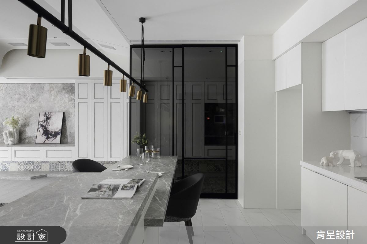 40坪毛胚屋＿現代風餐廳案例圖片＿肯星設計＿肯星_14石雲Stone cloud之2