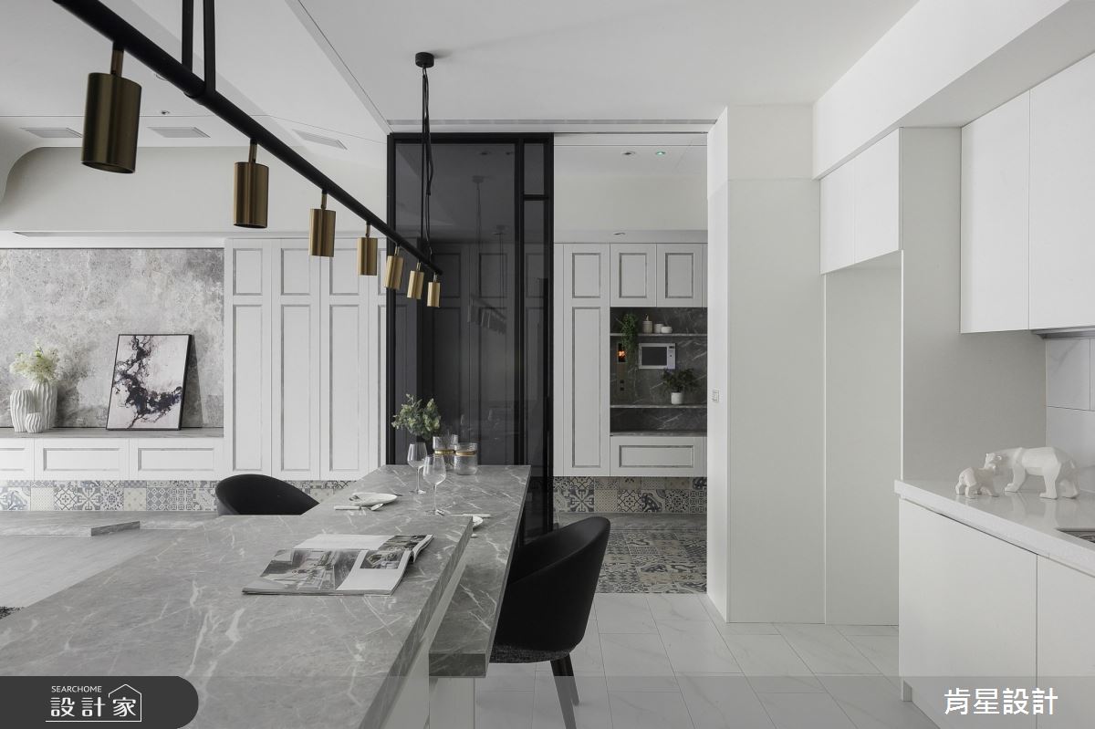 40坪毛胚屋＿現代風餐廳案例圖片＿肯星設計＿肯星_14石雲Stone cloud之3