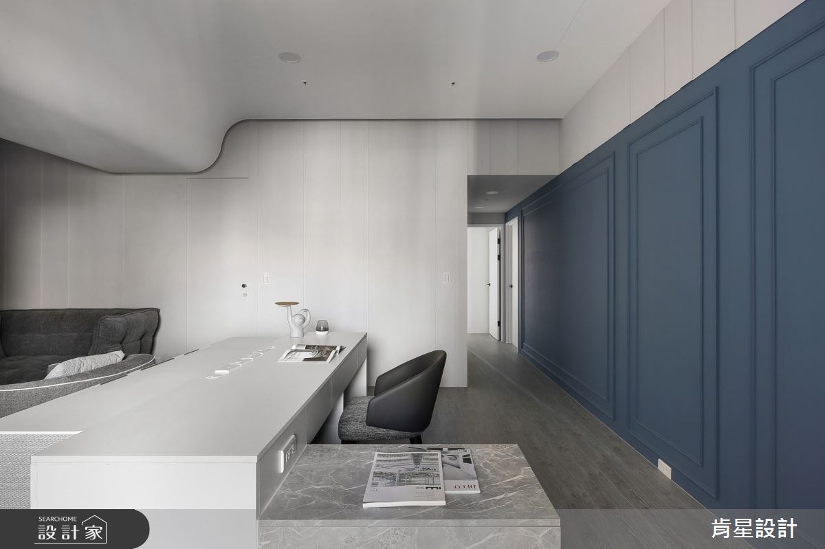 40坪毛胚屋＿現代風書房案例圖片＿肯星設計＿肯星_14石雲Stone cloud之9