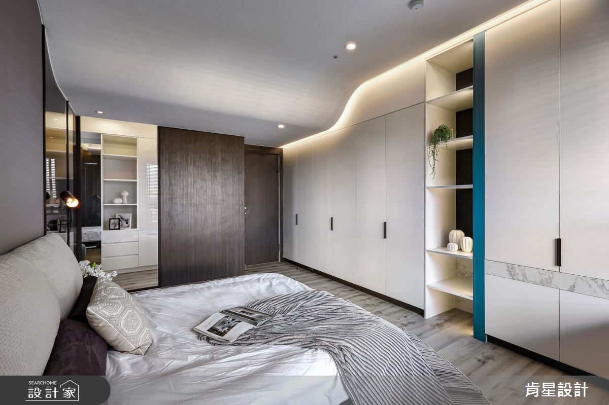33坪中古屋(5~15年)＿混搭風臥室案例圖片＿肯星設計＿肯星_15疊灰Stacked gray之9