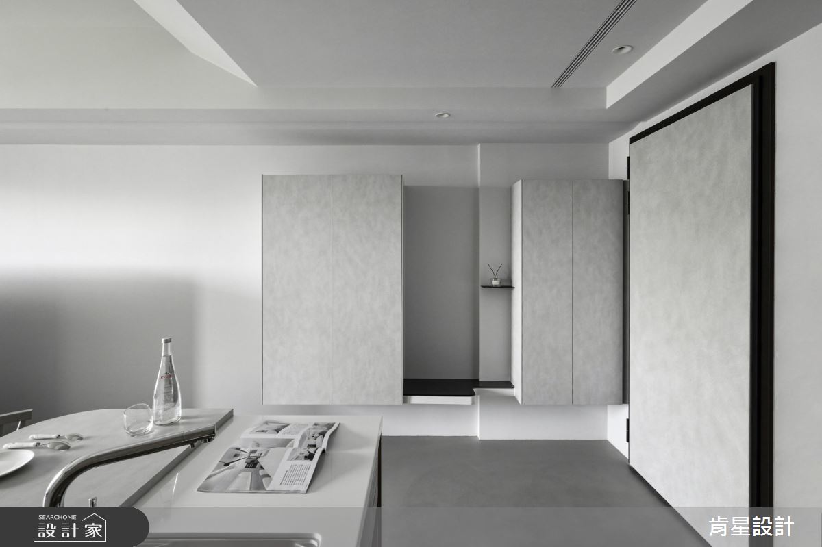 17坪新成屋(5年以下)＿侘寂風玄關餐廳案例圖片＿肯星設計＿肯星_19純粹Purely之1