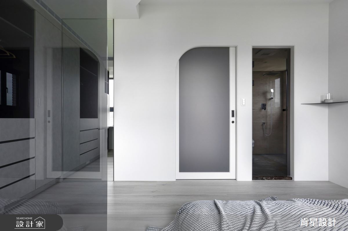 17坪新成屋(5年以下)＿侘寂風臥室案例圖片＿肯星設計＿肯星_19純粹Purely之19
