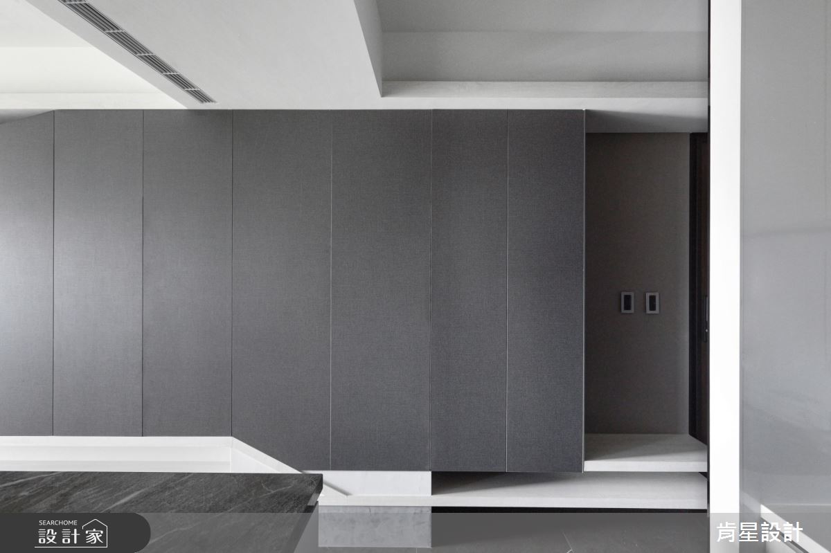 25坪新成屋(5年以下)＿現代風客廳案例圖片＿肯星設計＿肯星_20明度連結lightness link之10