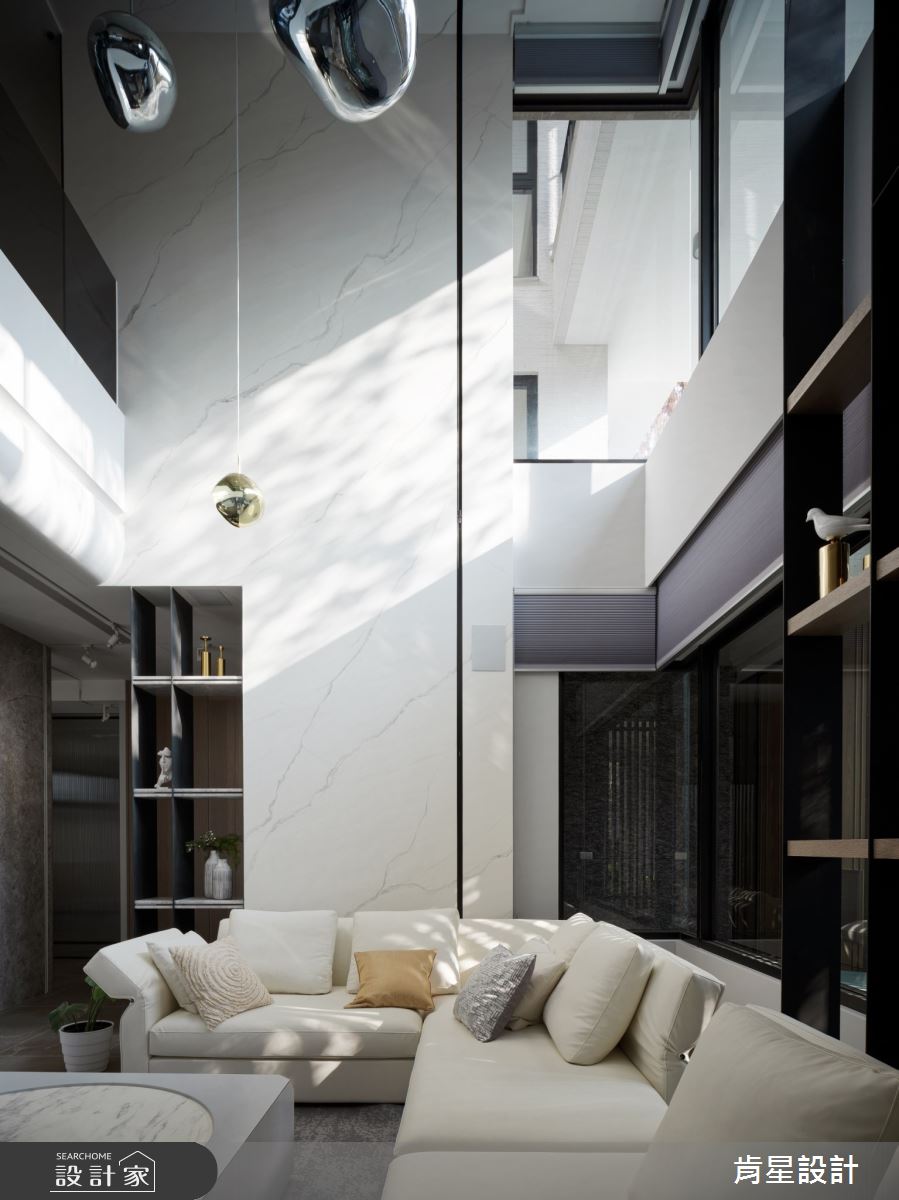 120坪新成屋(5年以下)＿現代風客廳案例圖片＿肯星設計＿肯星_22光漫light diffusion+romantic之9