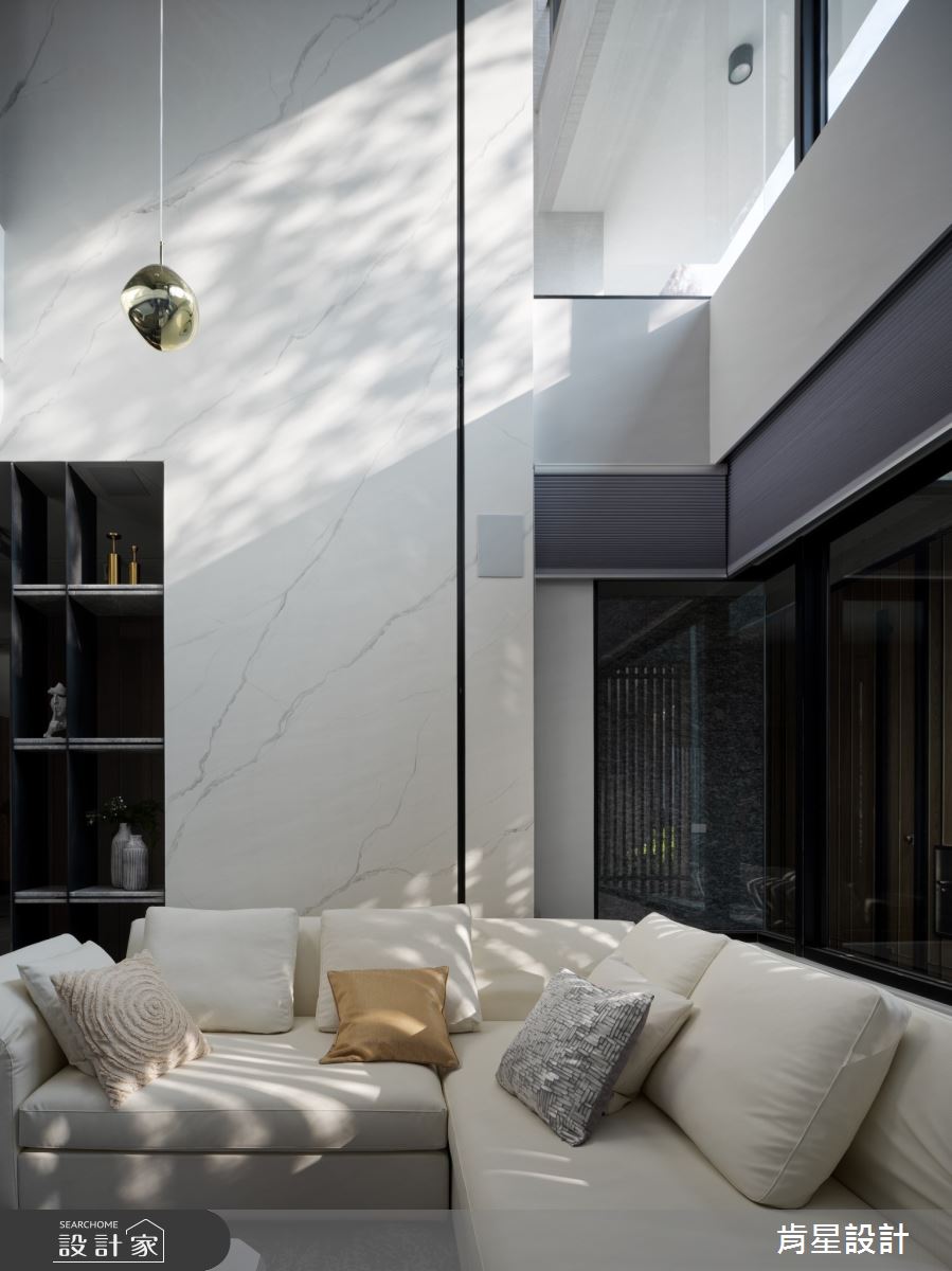 120坪新成屋(5年以下)＿現代風客廳案例圖片＿肯星設計＿肯星_22光漫light diffusion+romantic之11