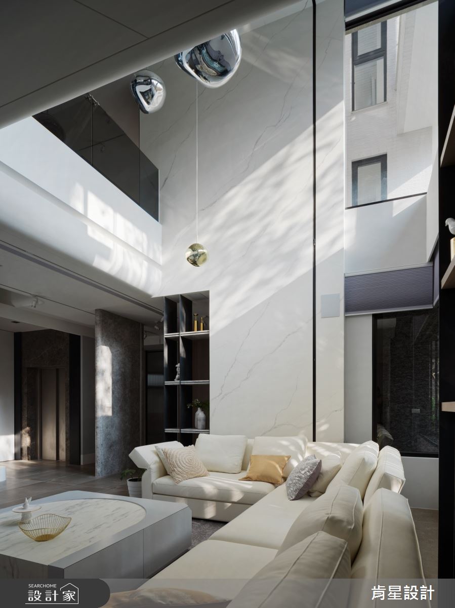 120坪新成屋(5年以下)＿現代風客廳案例圖片＿肯星設計＿肯星_22光漫light diffusion+romantic之10