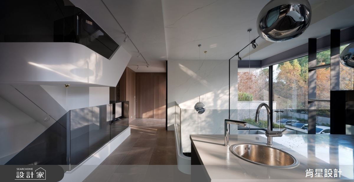 120坪新成屋(5年以下)＿現代風餐廳中島案例圖片＿肯星設計＿肯星_22光漫light diffusion+romantic之26