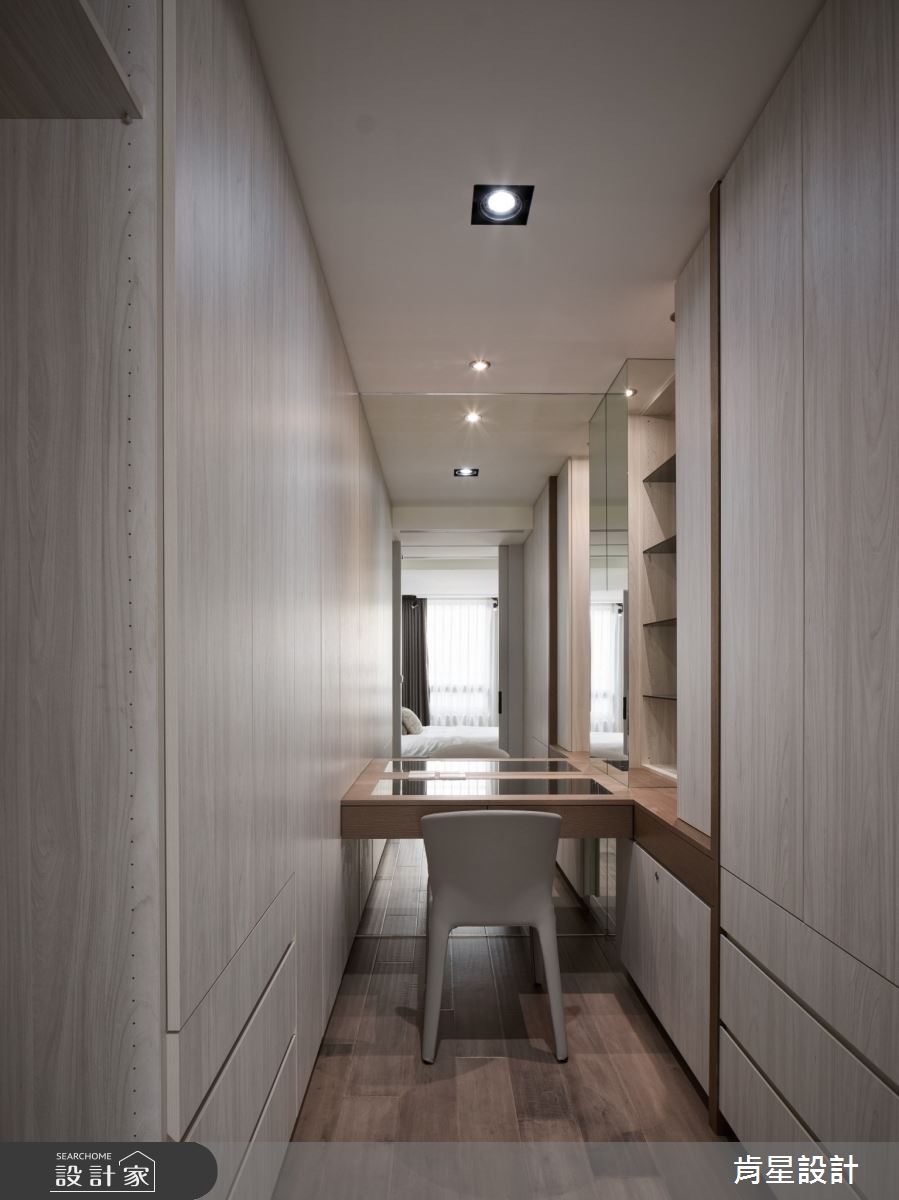 120坪新成屋(5年以下)＿現代風更衣間案例圖片＿肯星設計＿肯星_22光漫light diffusion+romantic之36