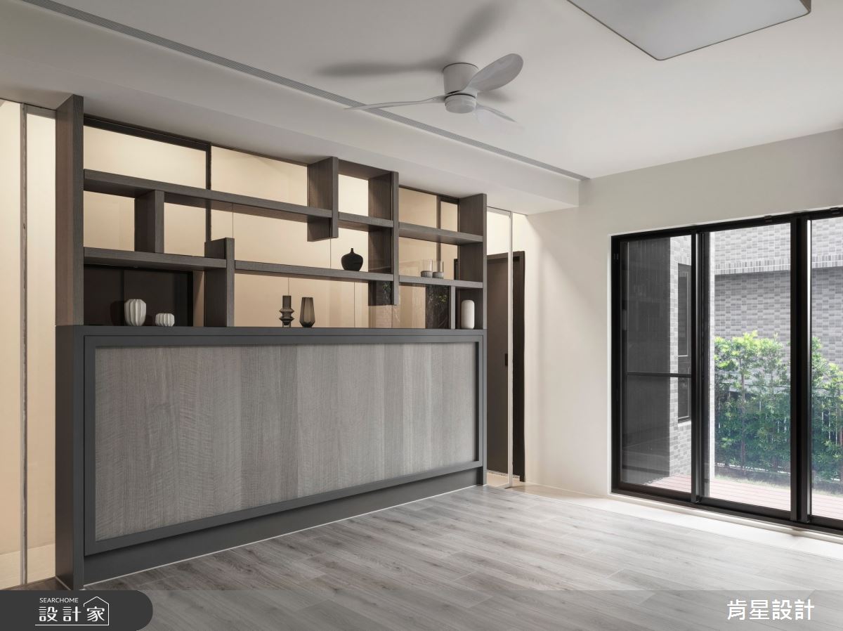 95坪新成屋(5年以下)＿輕奢風多功能室案例圖片＿肯星設計＿肯星_23線光Line Light之23