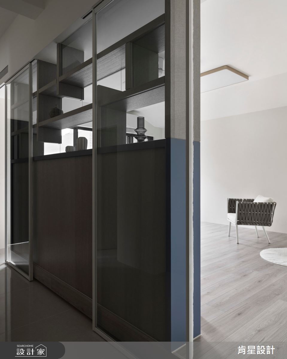 95坪新成屋(5年以下)＿輕奢風多功能室案例圖片＿肯星設計＿肯星_23線光Line Light之24